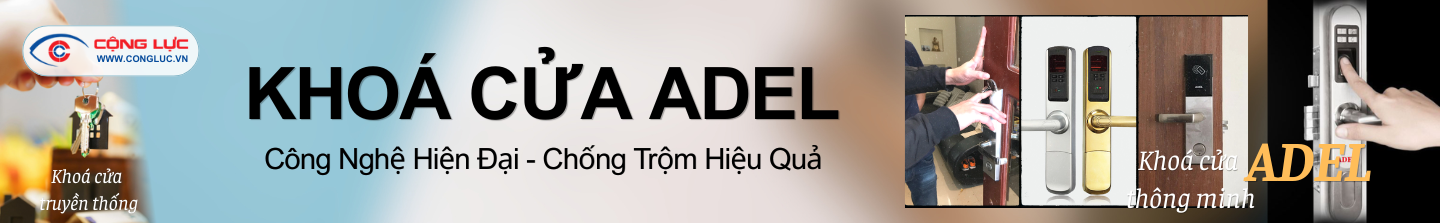 Khoá cửa thông minh Adel